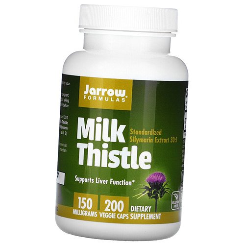 

Расторопша, Milk Thistle 150, Jarrow Formulas 200вегкапс (71345002)