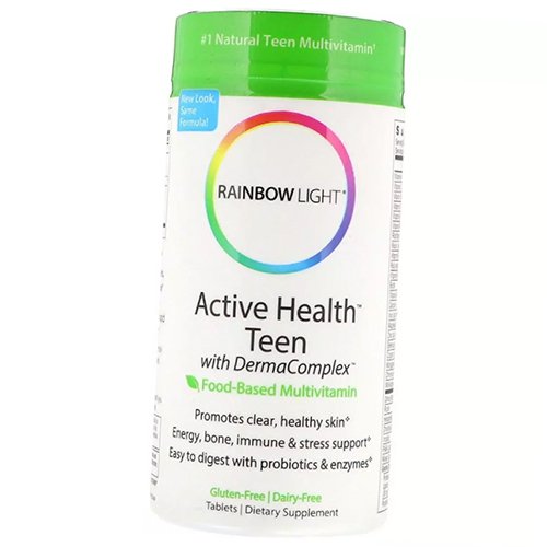 

Комплекс витаминов для подростков, Active Health Teen, Rainbow Light 60таб (36316006)