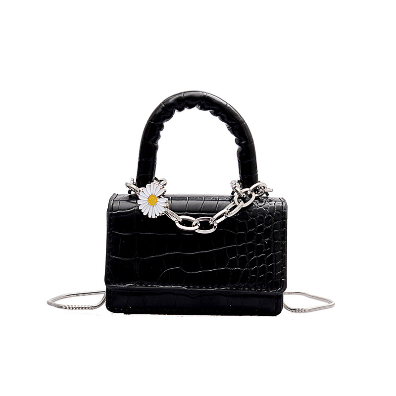 

Сумка женская mini bag Black daisy Berni Fashion Черный