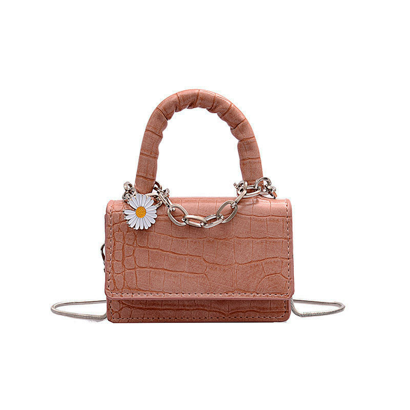 

Сумка женская mini bag Peach daisy Berni Fashion Персиковый