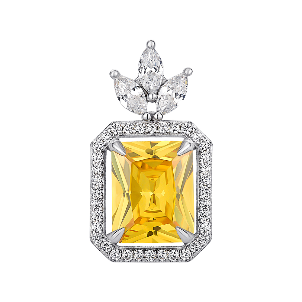 

Серебряная подвеска с фианитами 000145997