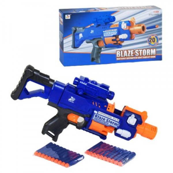 

Бластер Blaze storm 20 патронов ZECONG TOYS (7055)