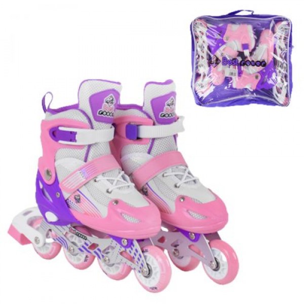 

Ролики с подсветкой Best Roller S розовый (7005-S)