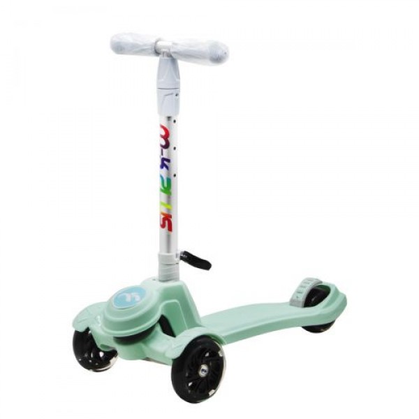 

Самокат трехколесный Scooter M K PLUS мятный (GS-0041)