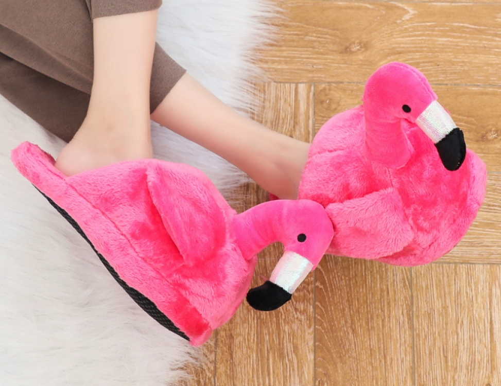 

Домашние тапочки FOR стелька 24-26 см Фламинго pink ( 123686)