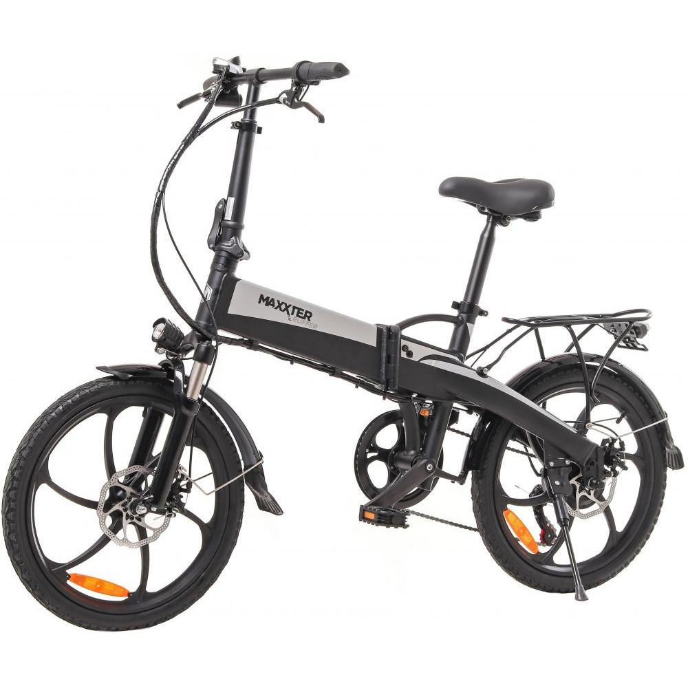 

Электровелосипед Maxxter RUFFER (Black-Silver) [56039]
