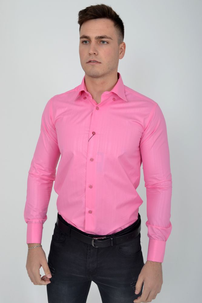 

Рубашка мужская 889-20 AGER 39 Ярко-розовый