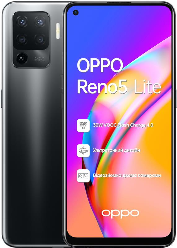 

Oppo Reno5 Lite 8/128GB Dual Sim Fluid Black
