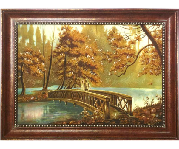 

Картина из янтаря Мост (limited edition), 40x60см Янтарная долина (bf-most2)