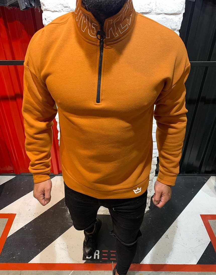 

Свитшот BREEZY с застежкой на молнии M оранжевый (2085 orange)