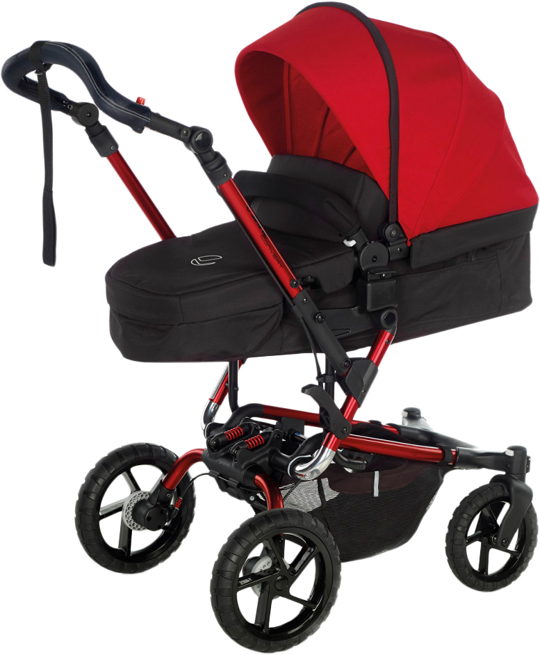 

Коляска-трансформер Jane Crosswalk Convert Red (5483/S53)