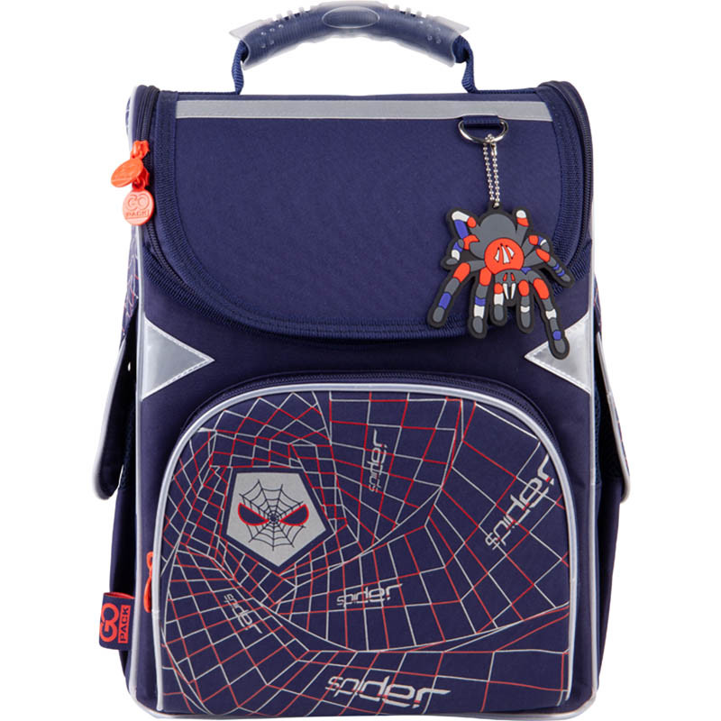 

Рюкзак каркасный школьный GoPack 5001 Spider GO21-5001S-8 34х26х13 см 900 г 11 л синий