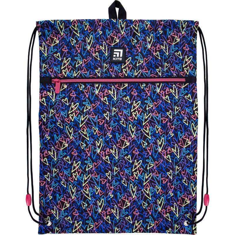 

Сумка для обуви с карманом Kite Education (K21-601L-5) 128 г 49x36 см принт