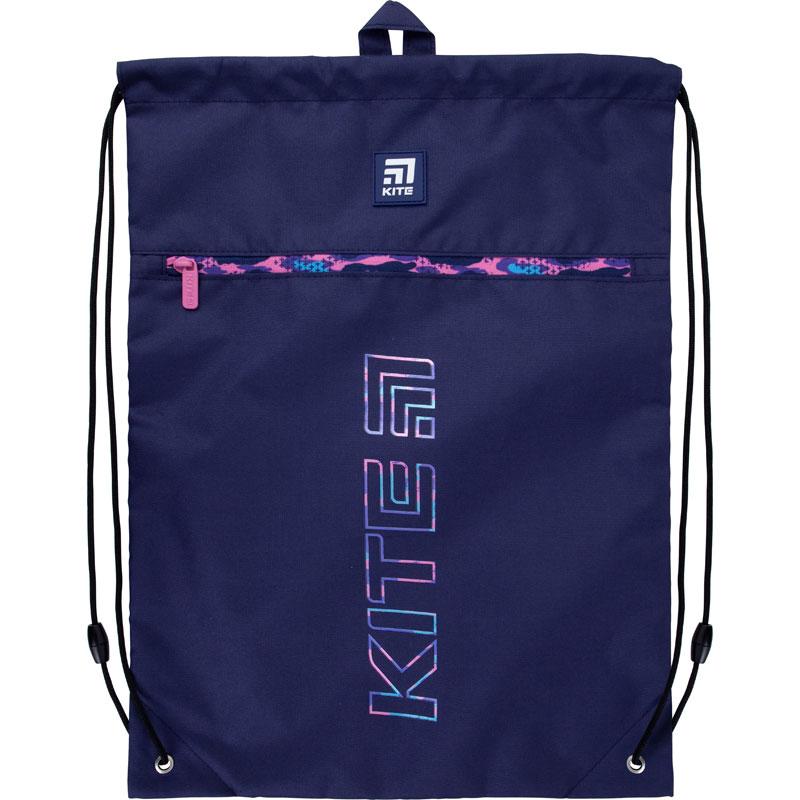 

Сумка для обуви с карманом Kite Education (K21-601L-9) 128 г 49x36 см синий