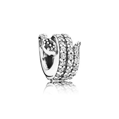 

Шарм Пандора Сверкающая Змея 791539CZ