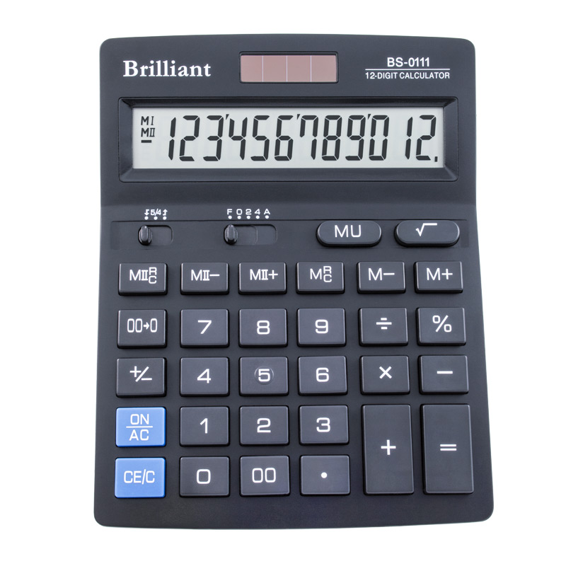 

Калькулятор Brilliant BS-0111 12 разрядов (BS0111)