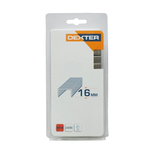 

Скоби Dexter #53 16мм 5200 шт (11493195)