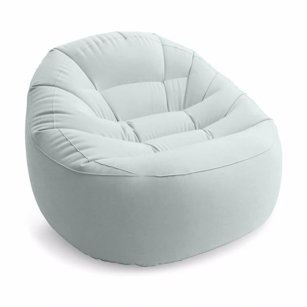 

Надувное кресло Intex 68590 Beanless Bag (112 x 104 x 74 см) Серое