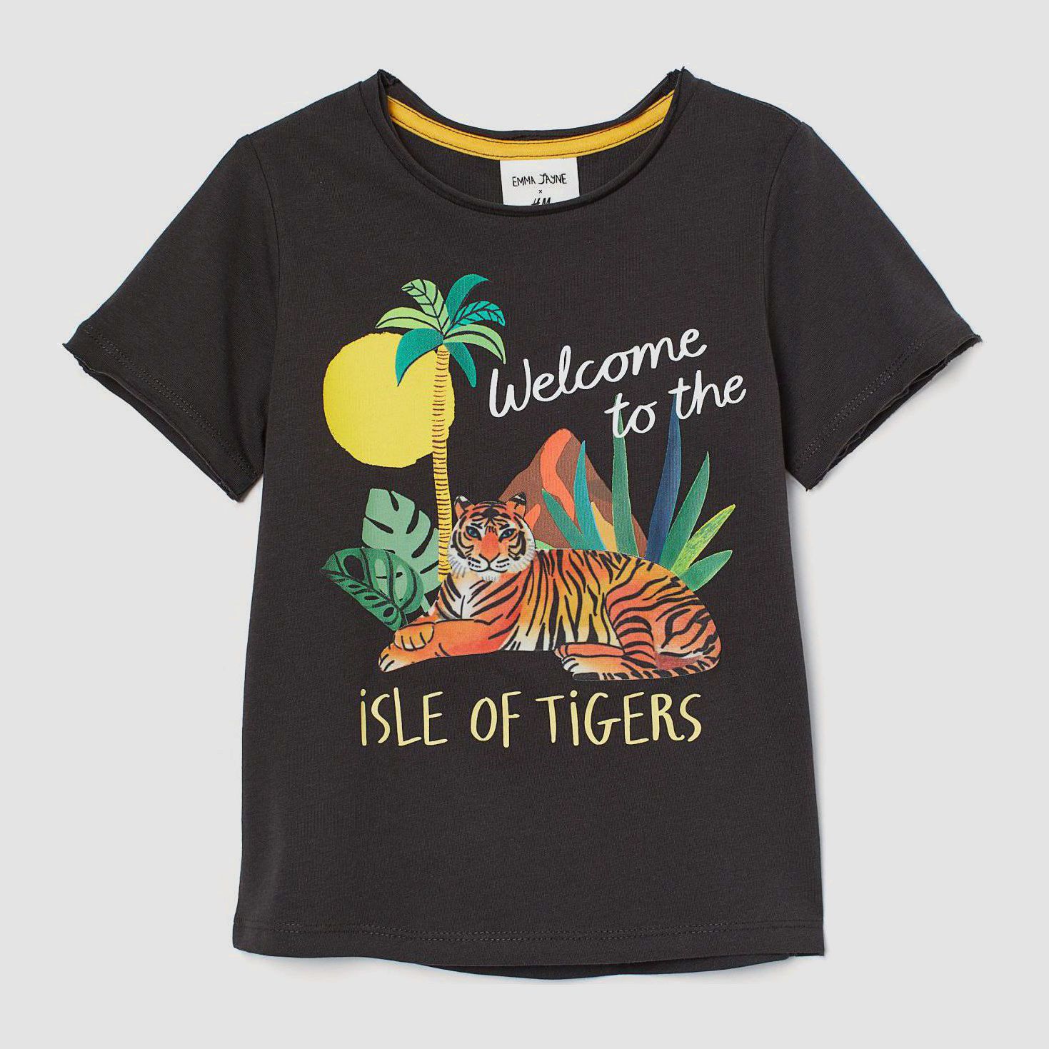 

Футболка H&M 1604-8642881 110-116 см Темно-серая