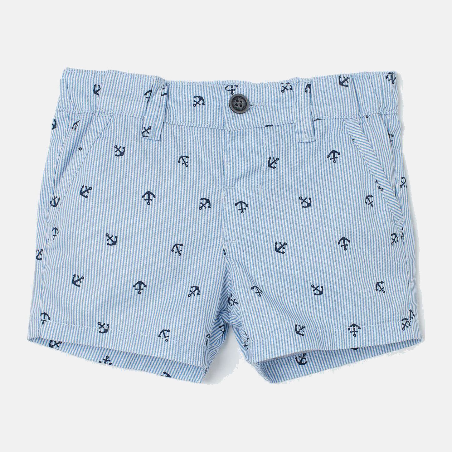

Шорты H&M 1704-8088121 80 см Голубые