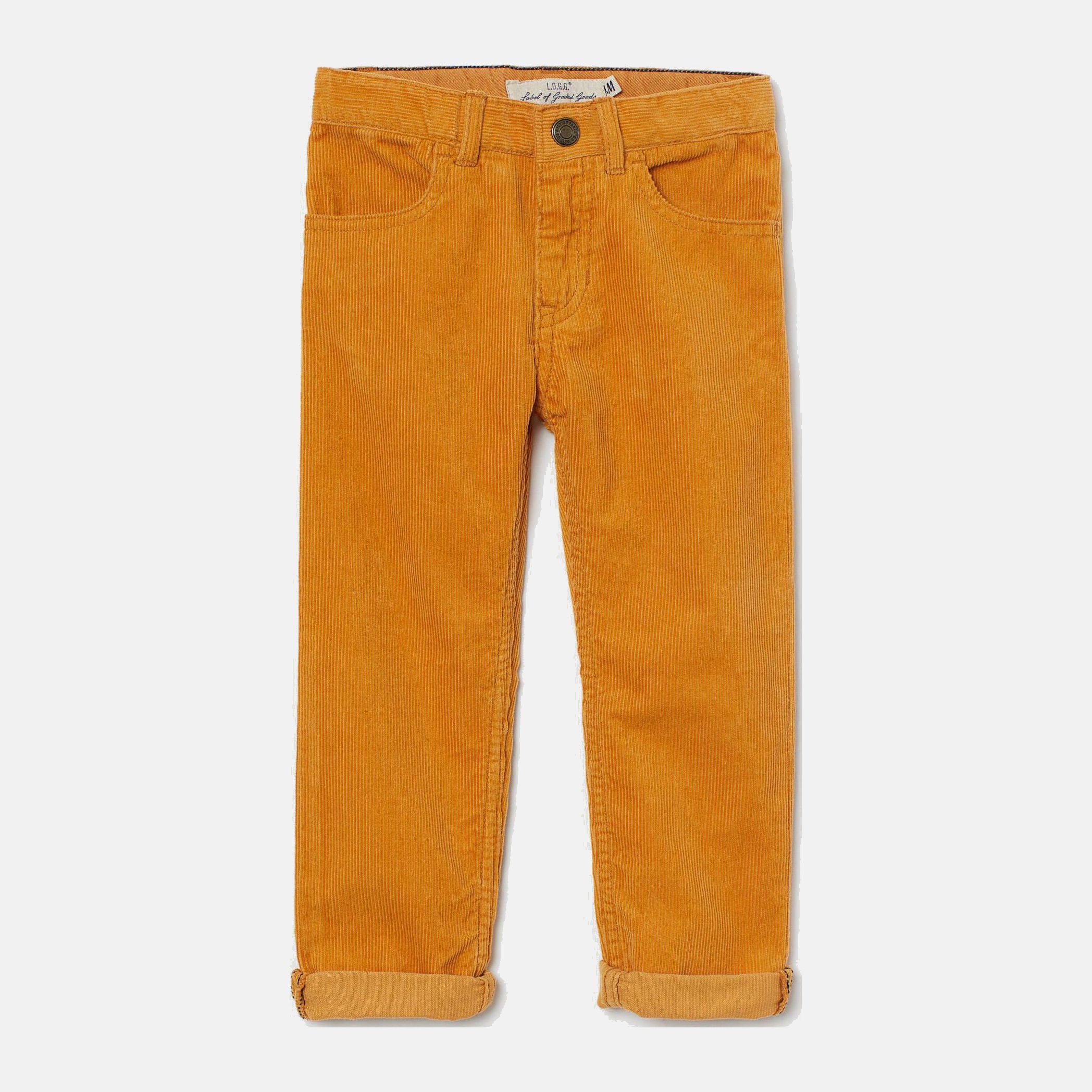 

Брюки вельветовые H&M 2004-8716692 122 см Горчичные
