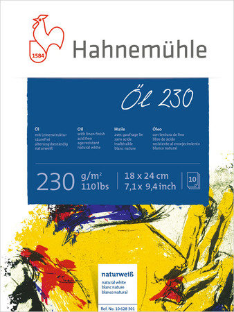 

Блок для масла и акрила Hahnemuhle Ol 10л 230г 24х32см