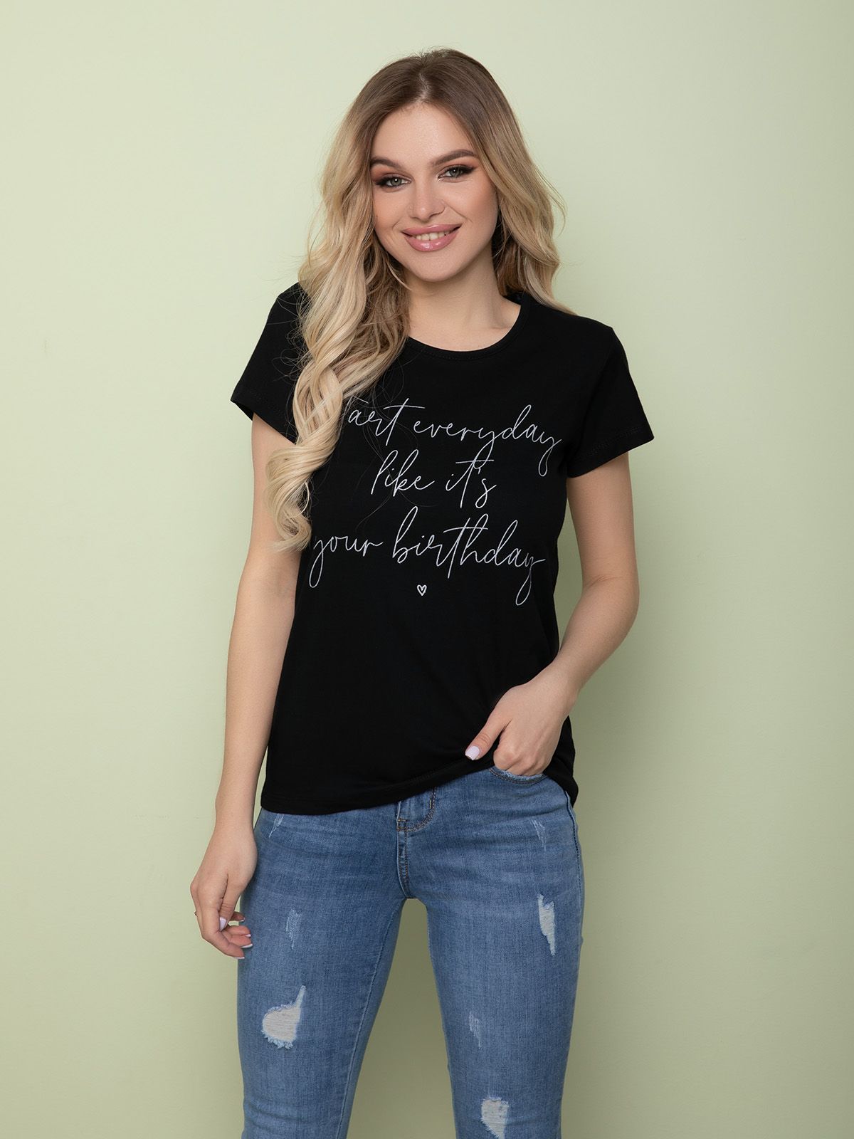 

Футболка ISSA PLUS WN20-101 S Черная