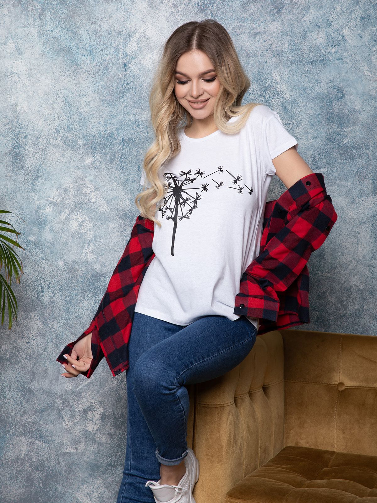 

Футболка ISSA PLUS WN20-89  Белая, Футболка ISSA PLUS WN20-89 S Белая