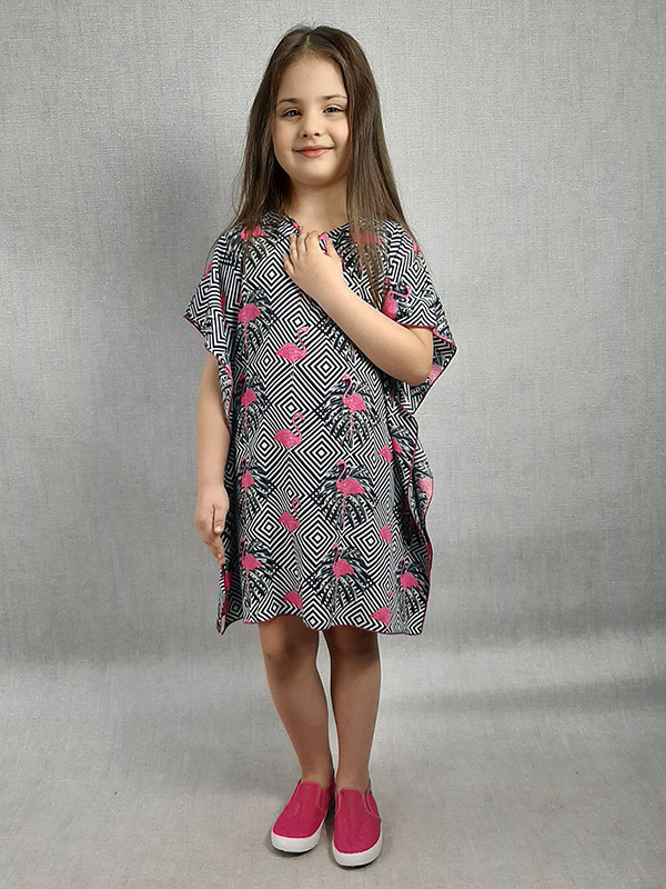 

Туника JULA KIDS 110-134 (S) Фламинго Геометрія