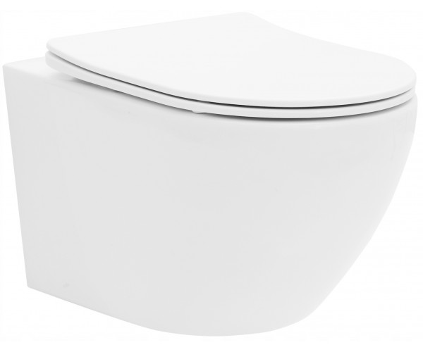 

Унитаз Rea CARLO MINI RIMLESS FLAT MINI (REA-C2760)