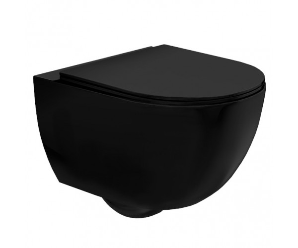 

Унитаз Rea CARLO MINI RIMLESS FLAT Черный MAT (REA-C8489)