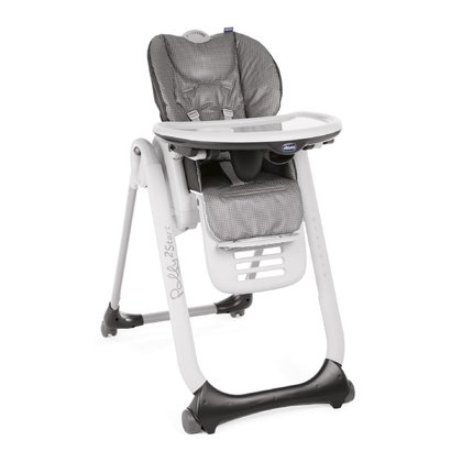 

Стульчик для кормления Chicco Polly 2 Start 2019 Anthracite