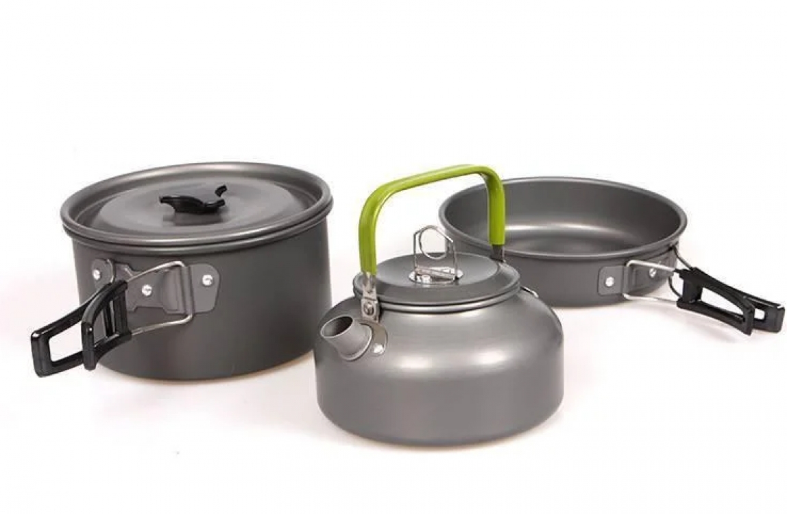 

Набор посуды походный Cooking Set DS-308 ( 124240)