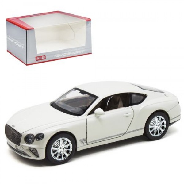 

Машина металлическая Bentley Continental GT белый XLG (М929J-1)