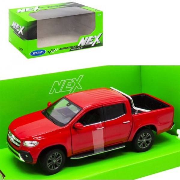 

Машинка металлическая Mercedes Benz X Class красная (24100W)