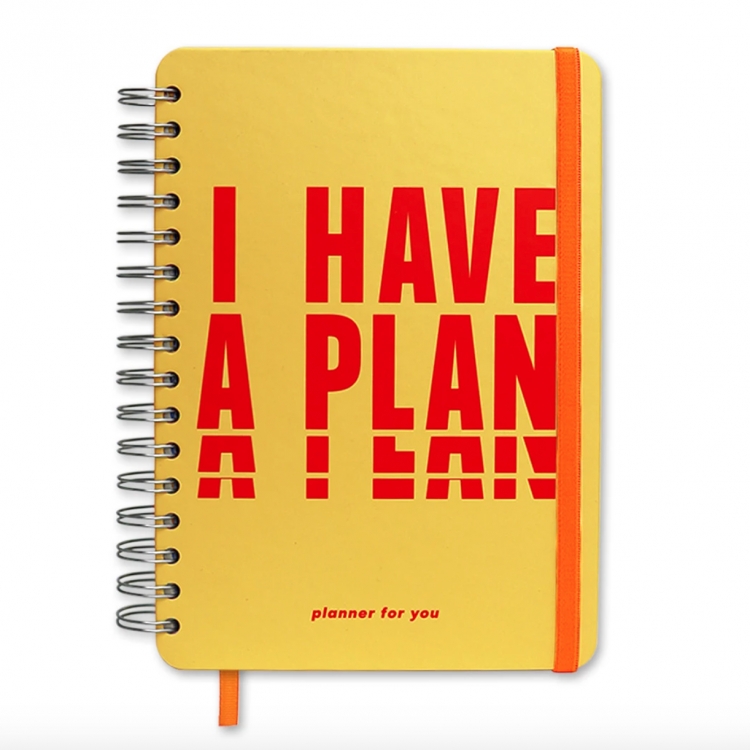 

Планер FOR I have a plan желтый (125442)