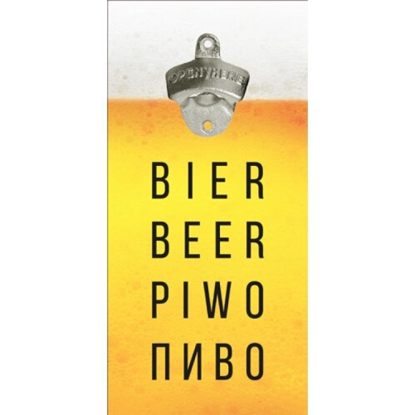 

Открывалка Beer бутылок на стену Bier Piwo Пиво
