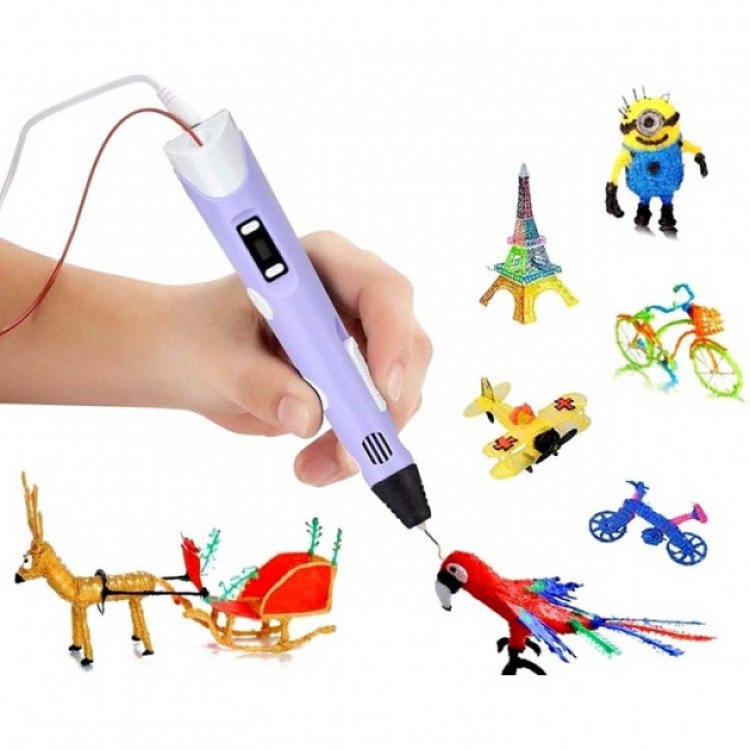 

3D ручка FOR для рисования фиолетовый (125433)