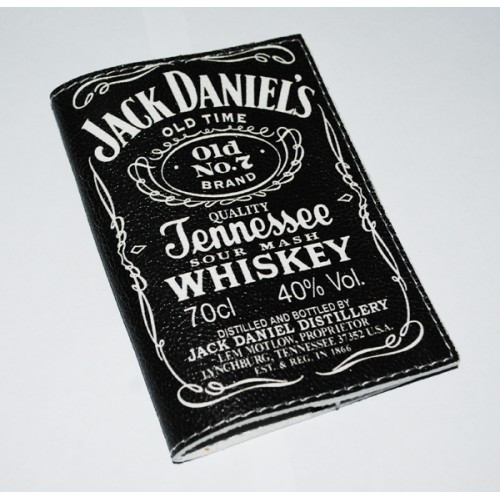 

Обложка для паспорта Luxyart "Jack Daniels Black", кожа (LT-726)