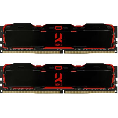 

Модуль памяти для компьютера DDR4 16GB (2x8GB) 2666 MHz IRDM Black GOODRAM (IR-X2666D464L16S/16GDC)