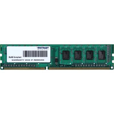 

Модуль памяти для компьютера DDR3 4GB 1333 MHz Patriot (PSD34G133381)