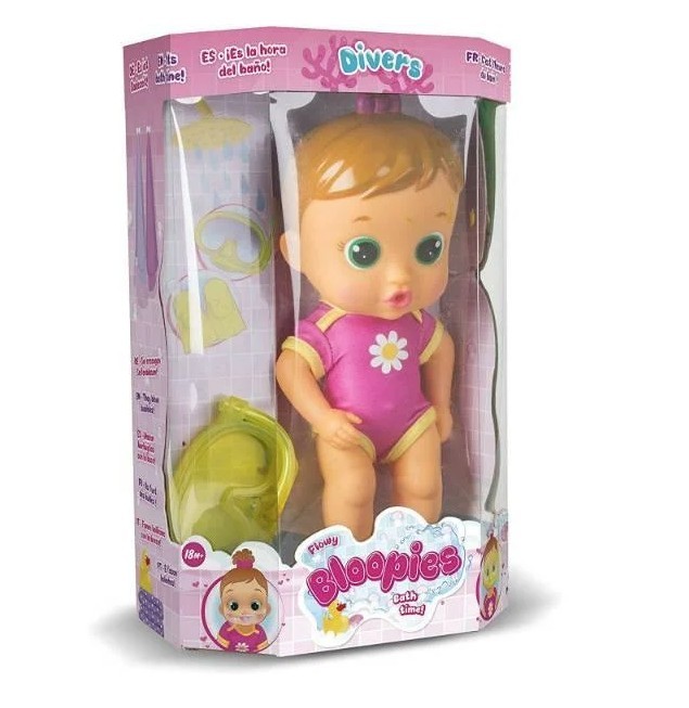 

IMC Toys Bloopies Divers Flowy Кукла-пупс Флови для купания брызгается