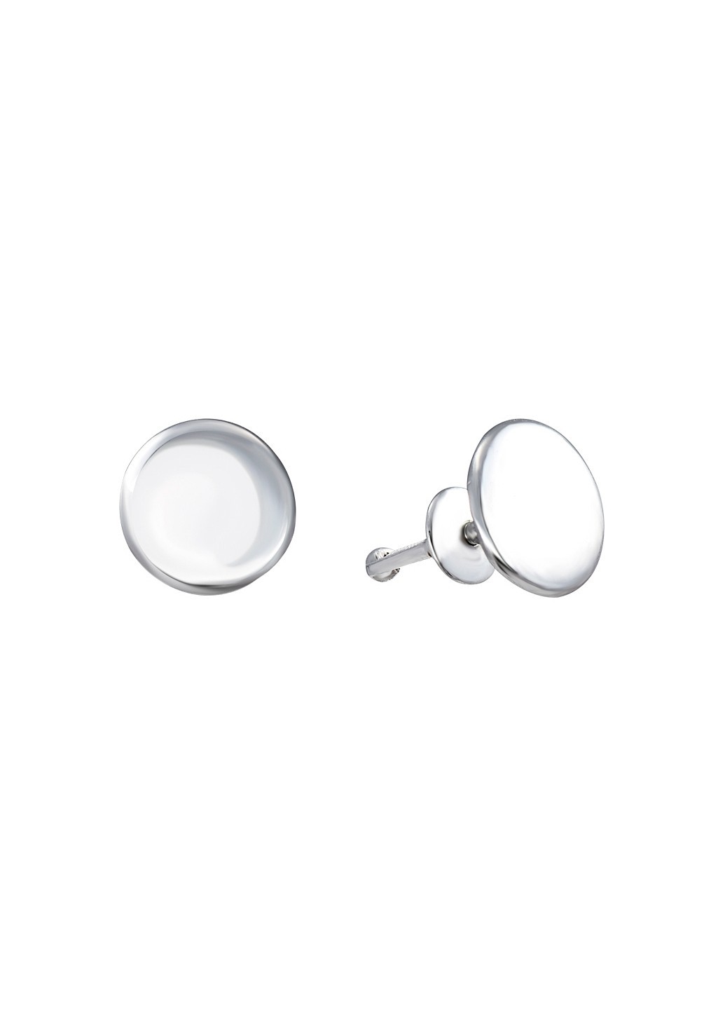 

Серебряные серьги пуссеты HARMONY с23155 бел с23155
