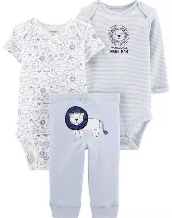 

Комплект Carter's для мальчика 3-Piece Lion Little Character Set 69-72 см