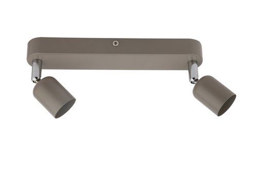 

Спот накладний Inspire BASIC 2*50W GU10 сірий 11532206