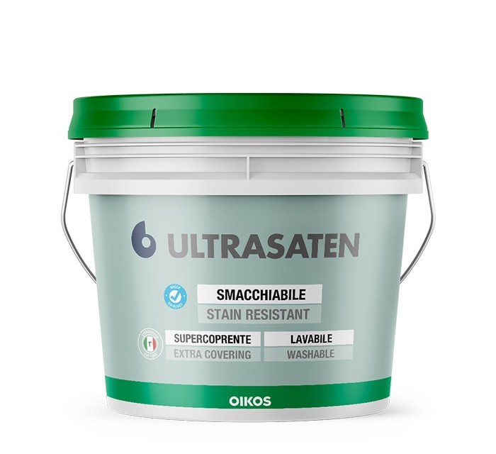 

Акриловая краска Oikos Ultrasaten Lucido 10л