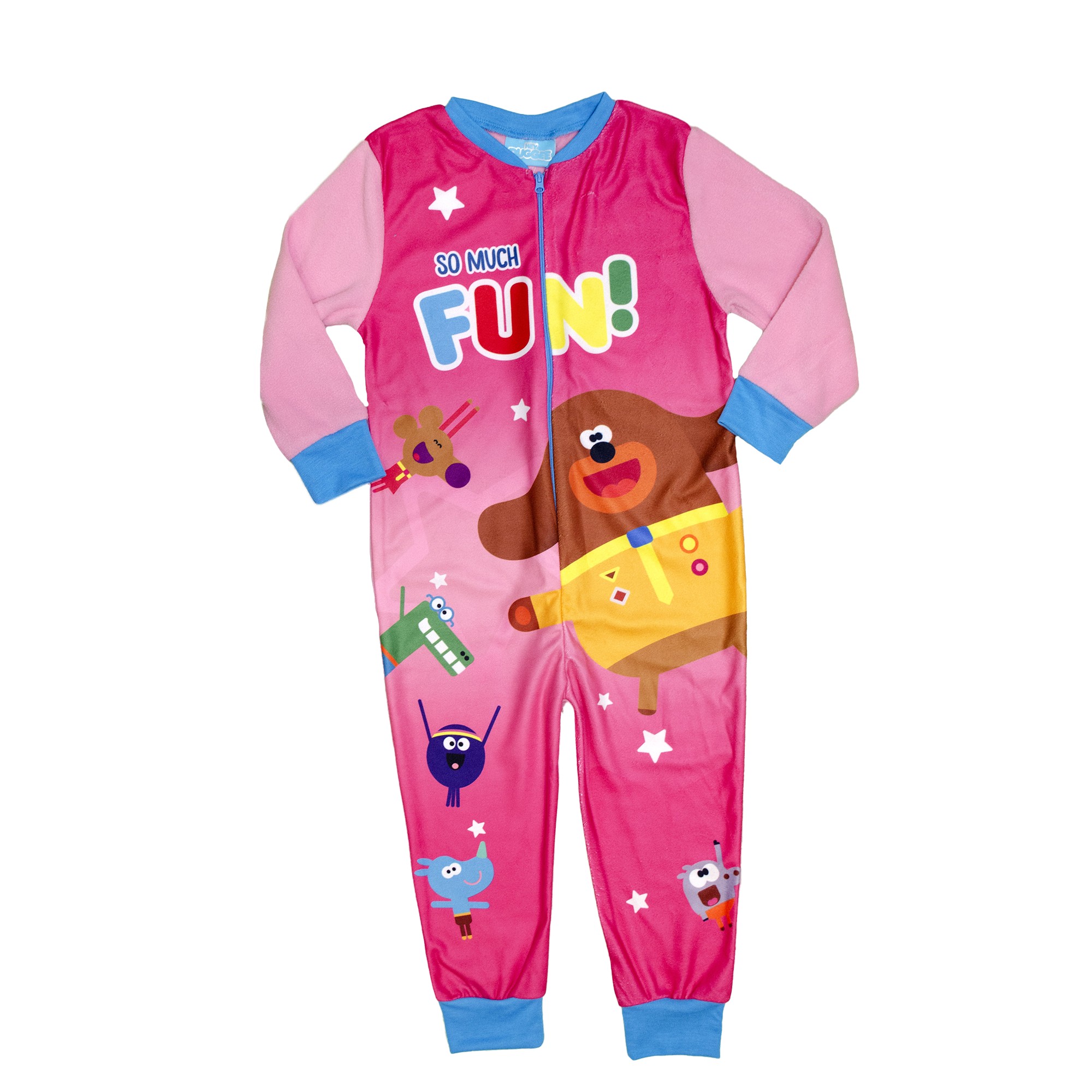 

Кигуруми для девочки ( 1 шт ) George розовый с причудливыми животными и надписью на молнии 3-4 года (98-104см) 1676