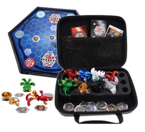 

Игровой набор Bakugan Battle 8 шт. + арена + кейс, бокс для бакуганов