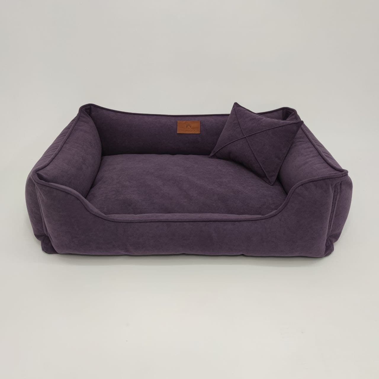 

Лежак для собак Mamo pets Comfortable Divotex Omega Велюр XXL (120x80x26) Lila