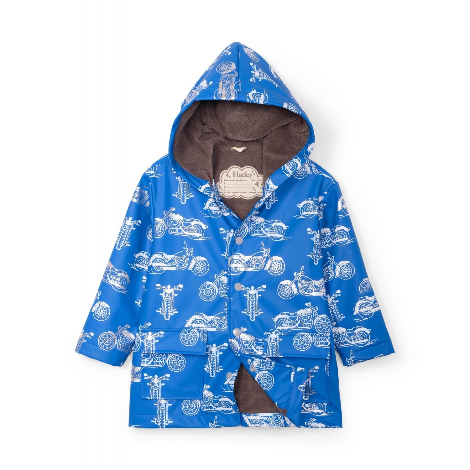 

Плащ Hatley Motorcycles Raincoat 10A синій 140см (S20MCK1336)
